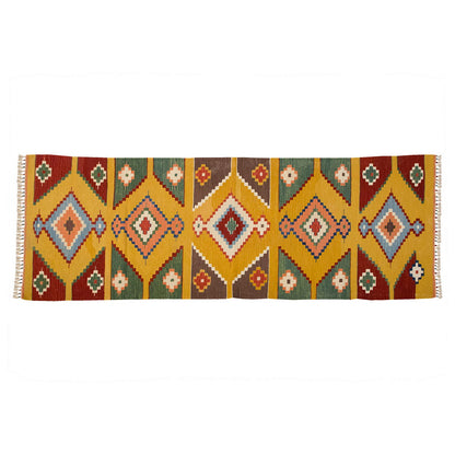 New Handmade Kilim 3'1 x 8'4 feet 95 x 255 cm