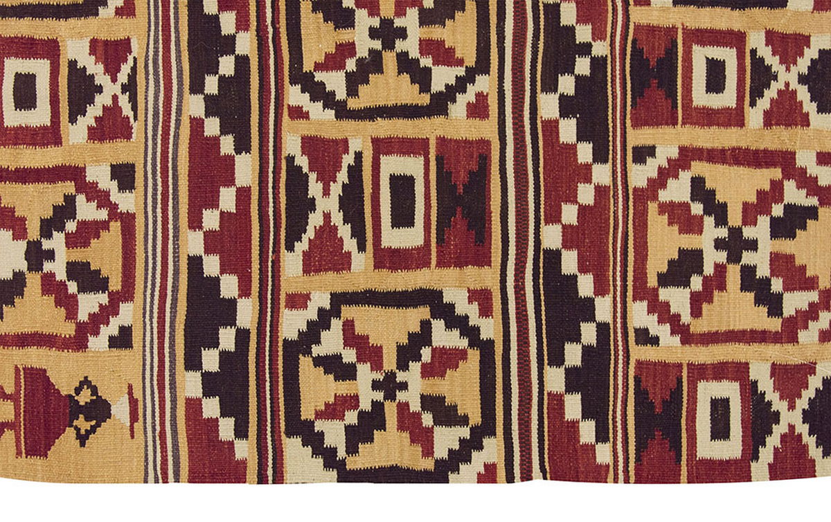 New Handmade Kilim 3'11 x 5'6 feet 120 x 168 cm