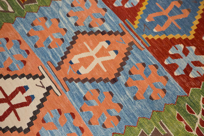 New Handmade Kilim 3'2 x 7'7 feet 96 x 230 cm