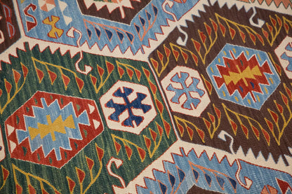 New Handmade Kilim 3'3 x 6'9 feet 98 x 205 cm