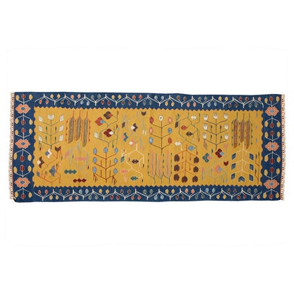 New Handmade Kilim 3'4 x 8'4 feet 101 x 255 cm
