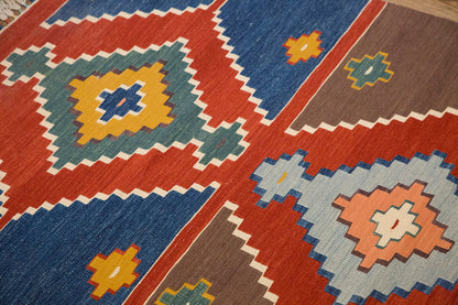 New Handmade Kilim 3'4 x 9 feet 102 x 268 cm