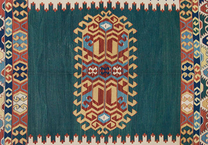New Handmade Kilim 3'8 x 5'4 feet 113 x 162 cm