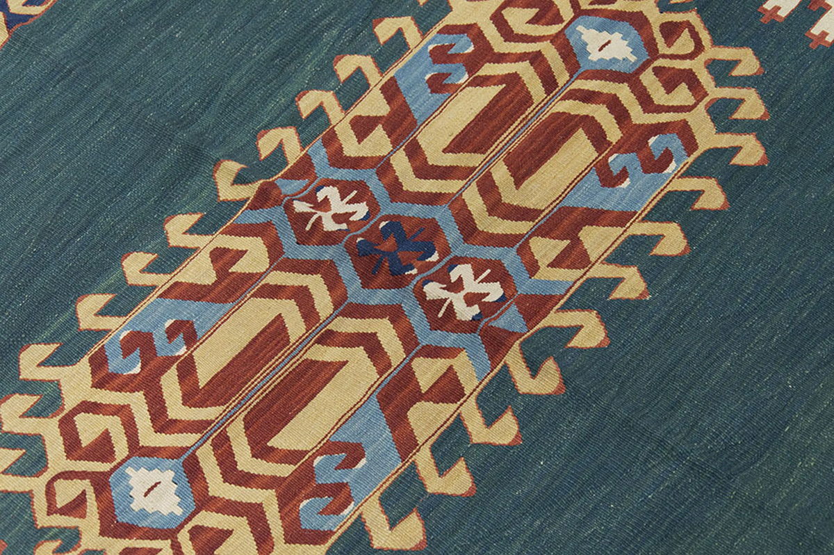 New Handmade Kilim 3'8 x 5'4 feet 113 x 162 cm