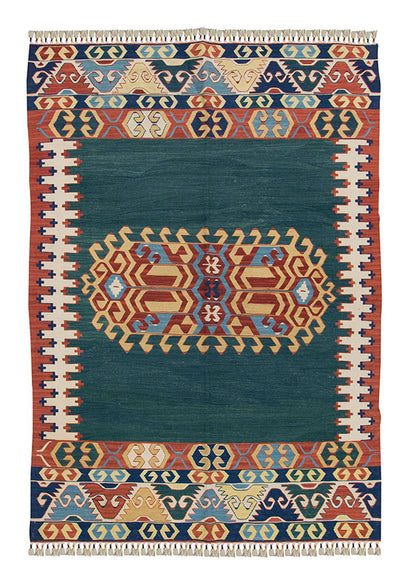 New Handmade Kilim 3'8 x 5'4 feet 113 x 162 cm