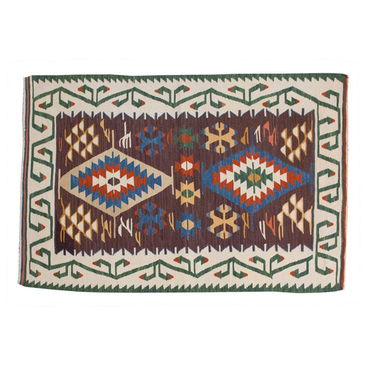 New Handmade Kilim 3 x 4'8 feet 90 x 141 cm