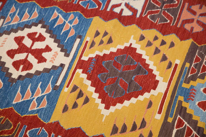New Handmade Kilim 3 x 5'3 feet 92 x 161 cm