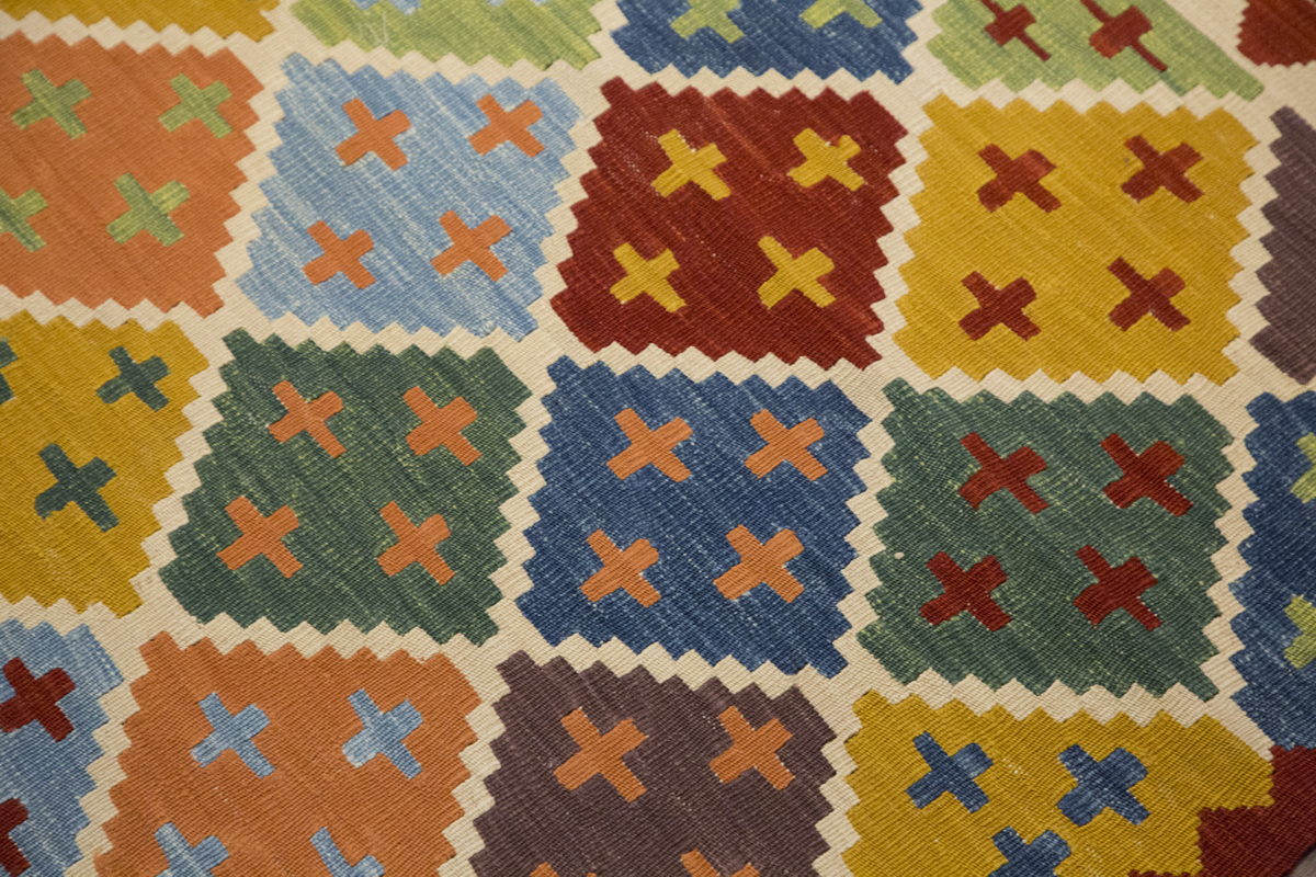 New Handmade Kilim 3 x 6'3 feet 87 x 190 cm