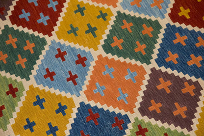 New Handmade Kilim 3 x 6'3 feet 87 x 190 cm
