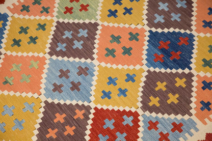 New Handmade Kilim 3 x 6'7 feet 86 x 201 cm