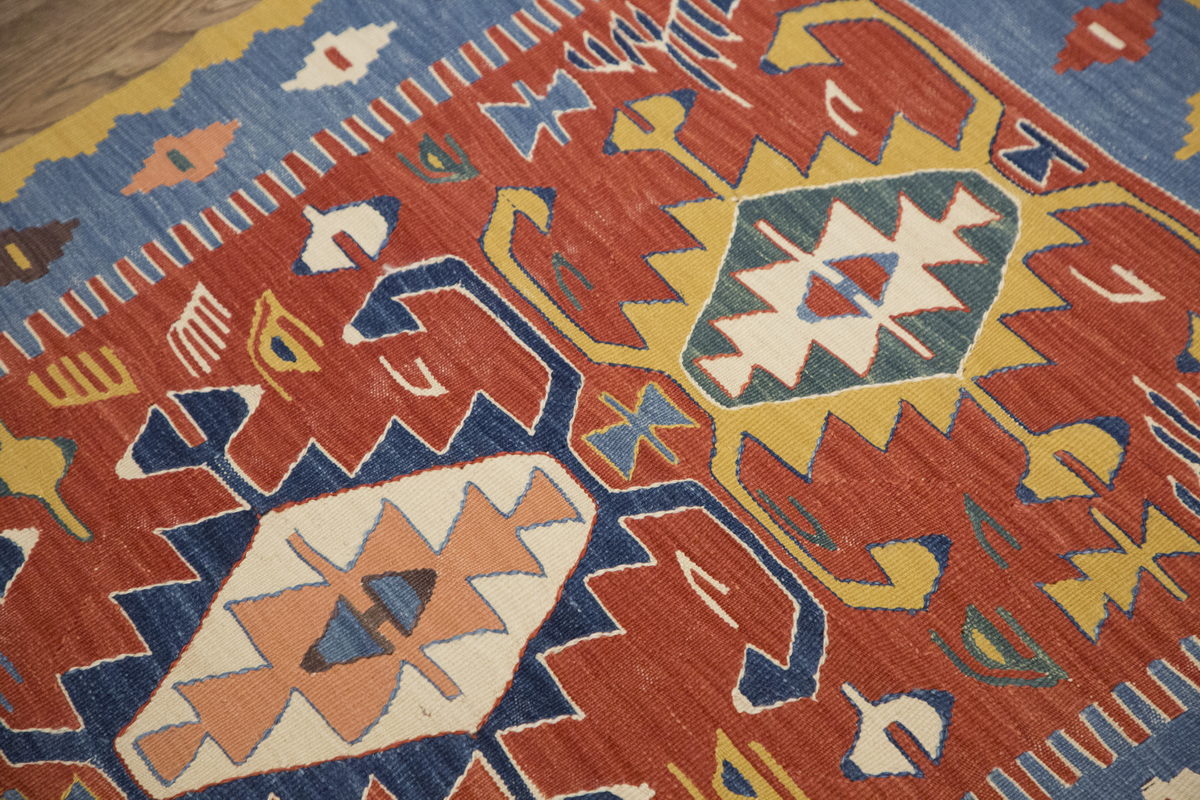 New Handmade Kilim 3 x 6'7 feet 90 x 200 cm