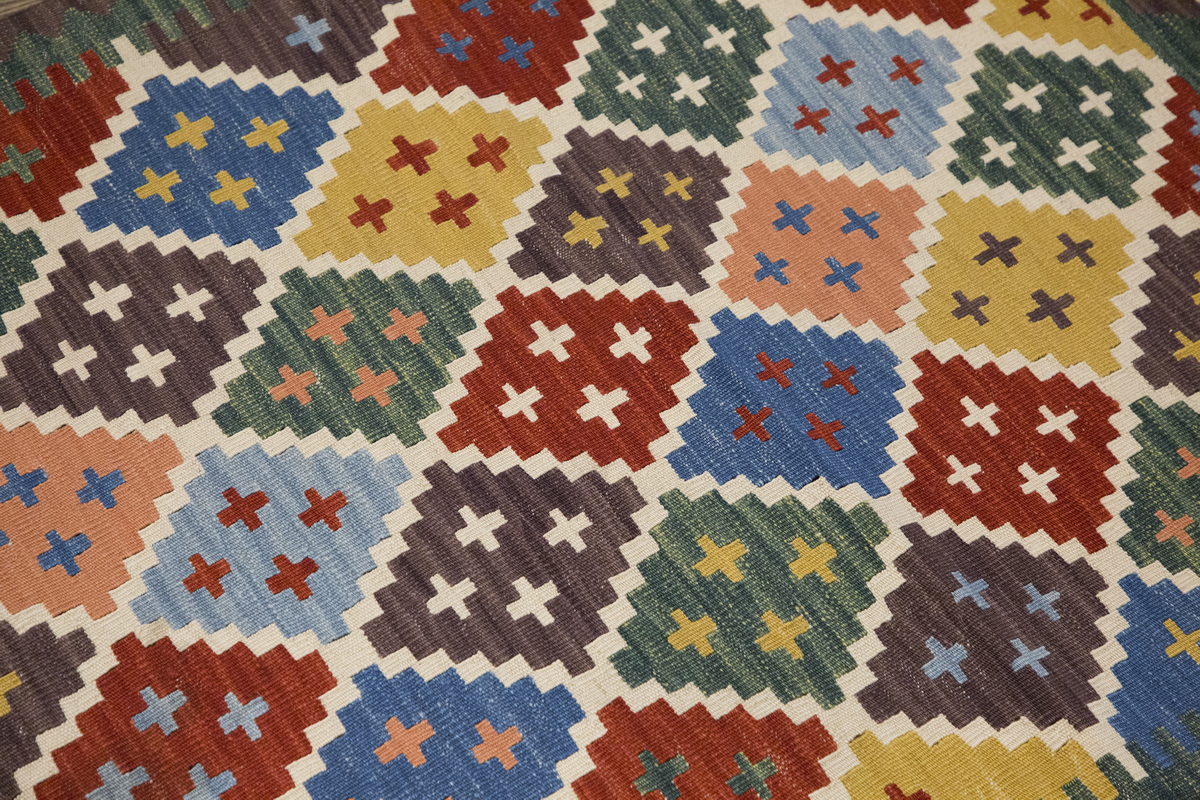 New Handmade Kilim 3 x 6'8 feet 92 x 202 cm