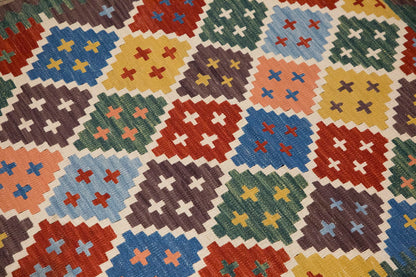 New Handmade Kilim 3 x 6'8 feet 92 x 202 cm
