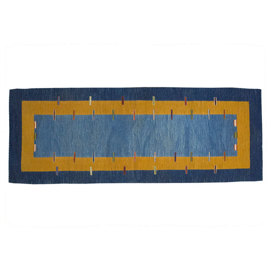 New Handmade Kilim 3 x 6'9 feet 88 x 207 cm