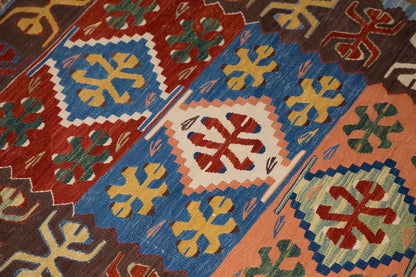 New Handmade Kilim 3 x 6'9 feet 92 x 207 cm