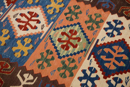 New Handmade Kilim 3 x 6'9 feet 92 x 207 cm