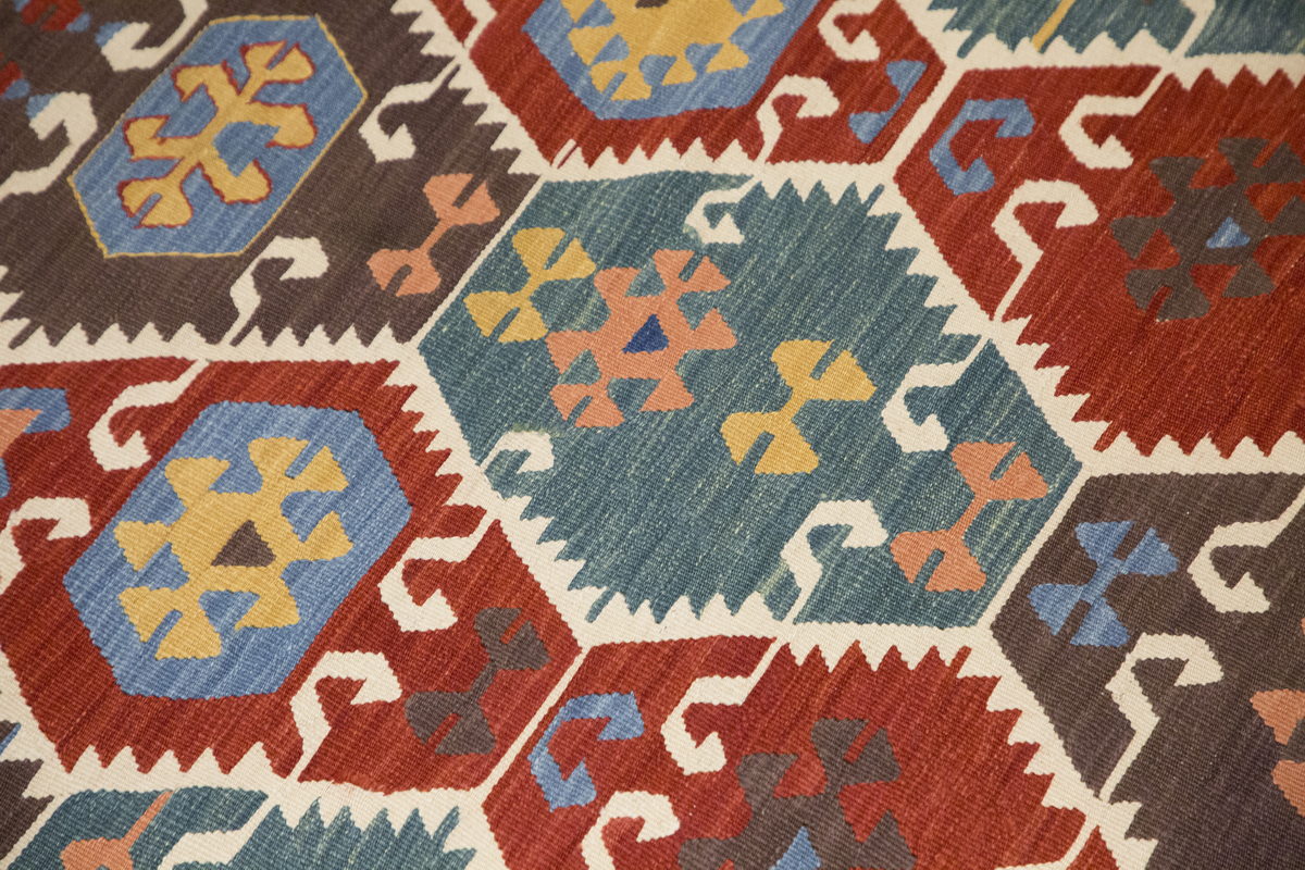 New Handmade Kilim 3 x 6'9 feet 93 x 206 cm