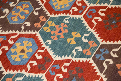 New Handmade Kilim 3 x 6'9 feet 93 x 206 cm