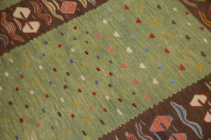 New Handmade Kilim 3 x 6 feet 88 x 185 cm
