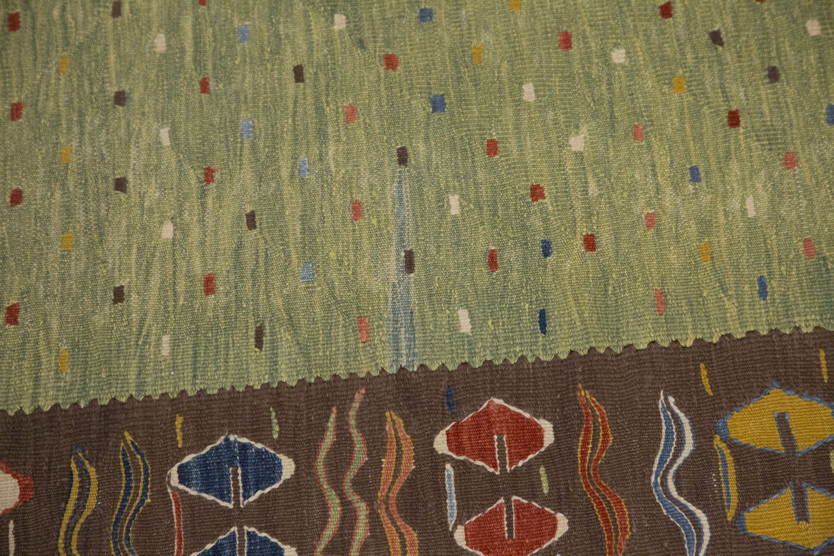 New Handmade Kilim 3 x 6 feet 88 x 185 cm