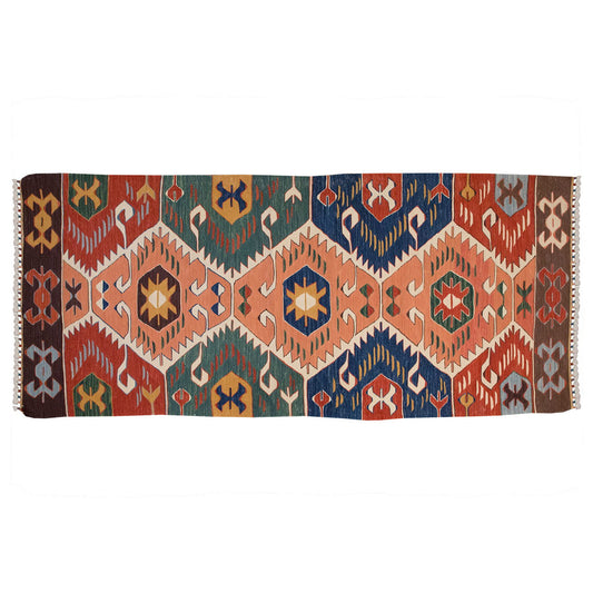 New Handmade Kilim 3 x 7'5 feet 90 x 227 cm