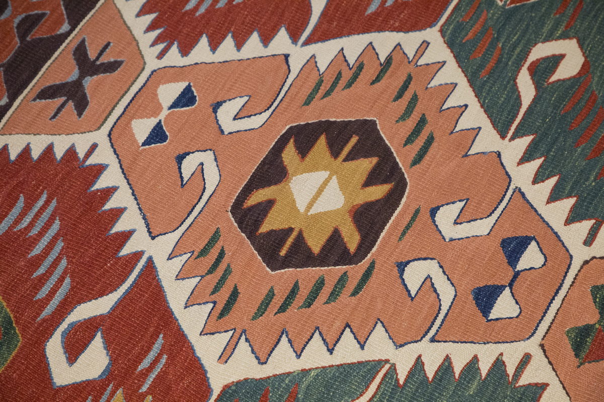 New Handmade Kilim 3 x 7'5 feet 90 x 227 cm
