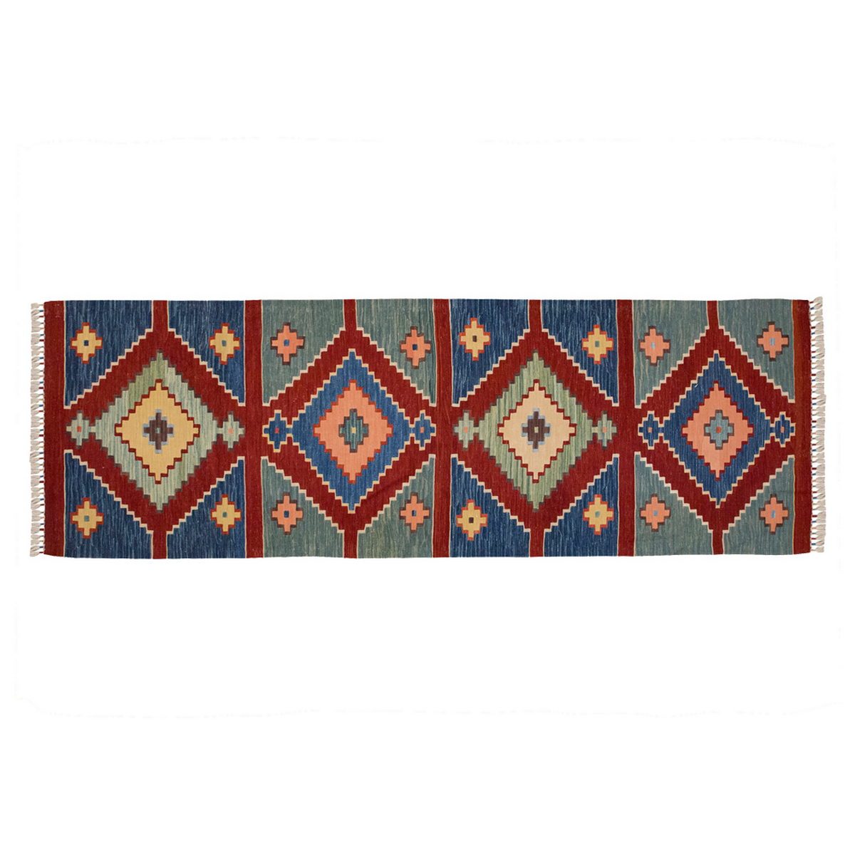 New Handmade Kilim 3 x 7'9 feet 87 x 237 cm