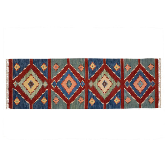 New Handmade Kilim 3 x 7'9 feet 87 x 237 cm