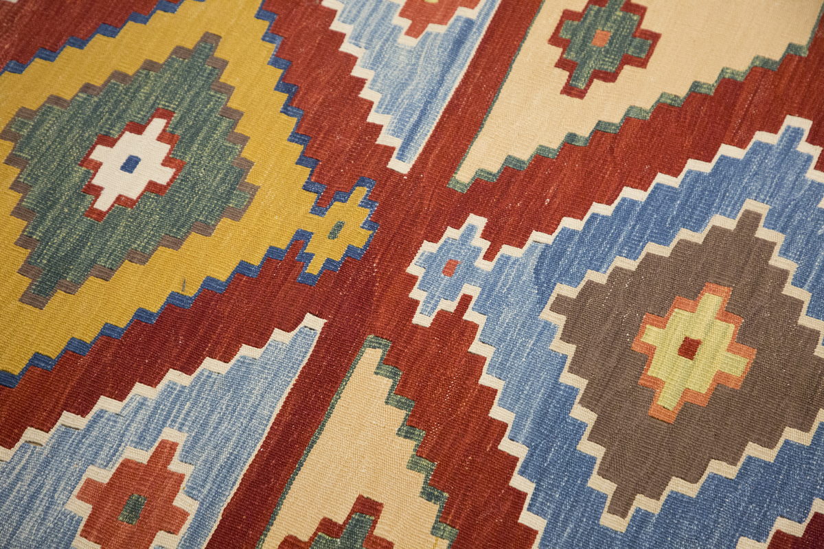 New Handmade Kilim 3 x 7'9 feet 90 x 235 cm