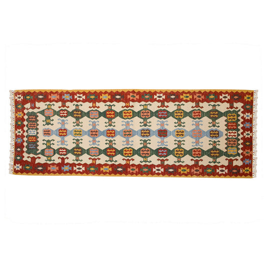 New Handmade Kilim 3 x 7'9 feet 91 x 235 cm