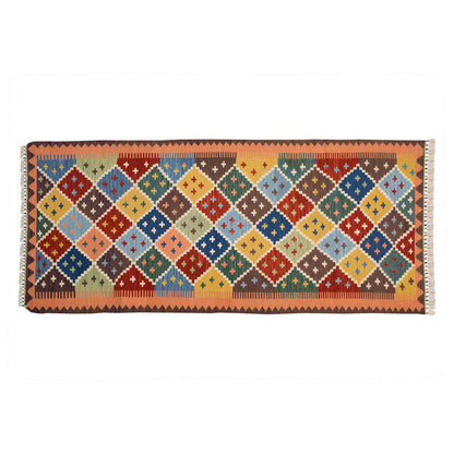 New Handmade Kilim 3 x 7 feet 90 x 211 cm