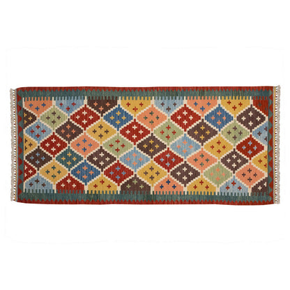 New Handmade Kilim 3 x 7 feet 92 x 210  cm