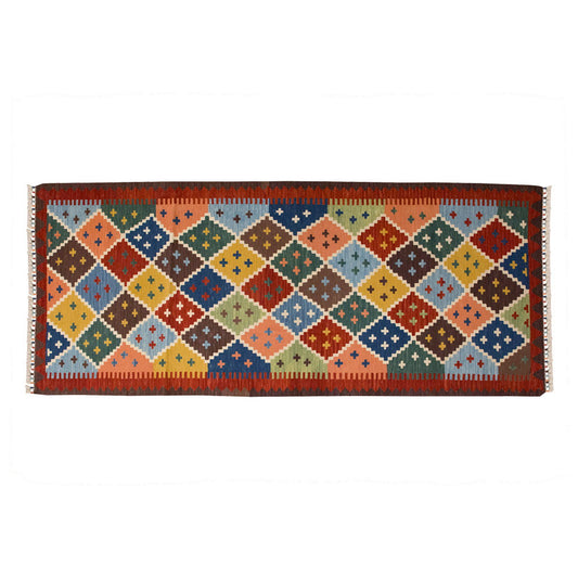New Handmade Kilim 3 x 7 feet 92 x 210 cm