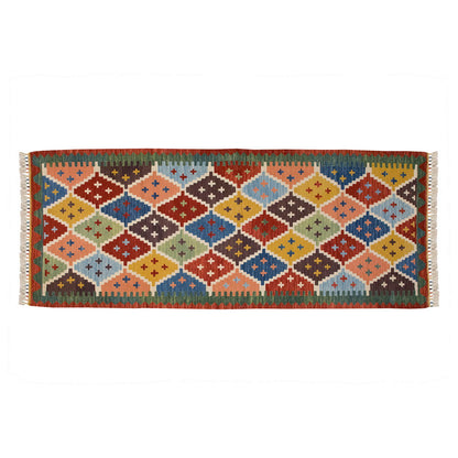 New Handmade Kilim 3 x 7 feet 92 x 210 cm