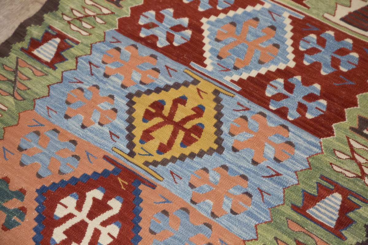 New Handmade Kilim 3 x 7 feet 92 x 215 cm