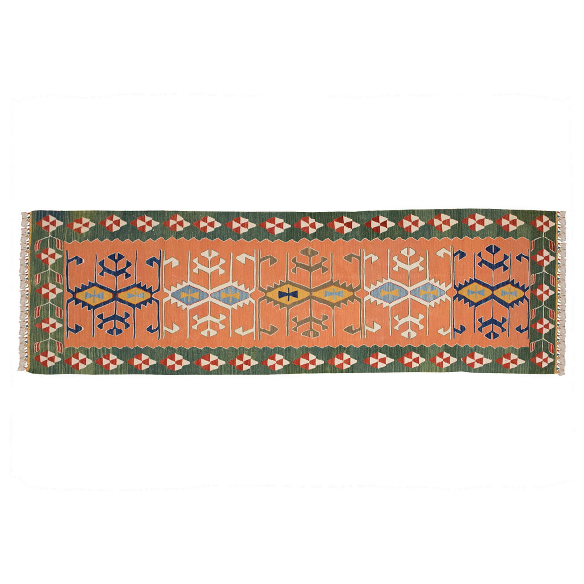 New Handmade Kilim 3 x 8'4 feet 90 x 255 cm