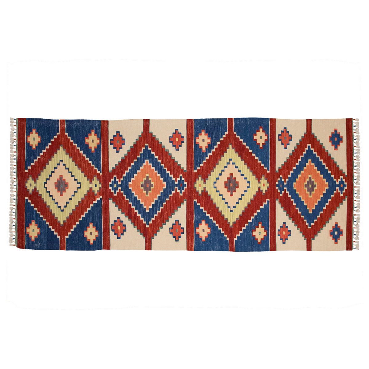 New Handmade Kilim 3 x 8 feet 87 x 239 cm