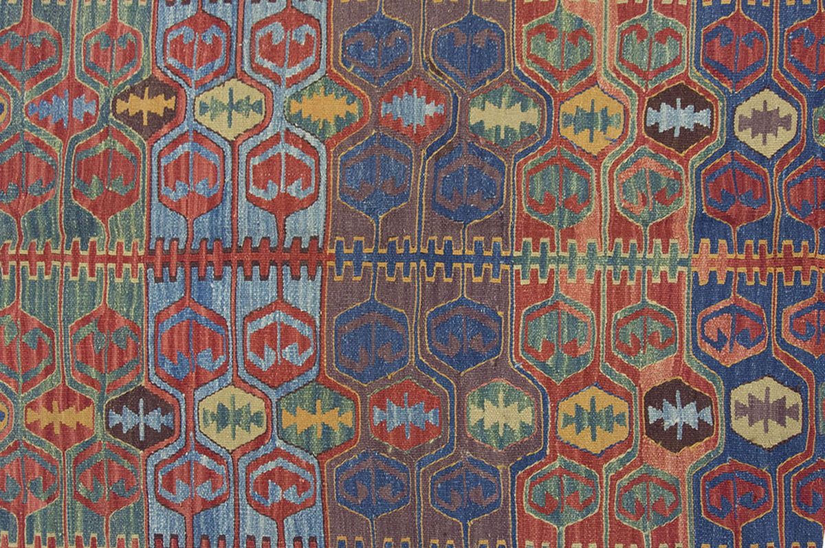 New Handmade Kilim 4' x 6'5 feet 122 x 195 cm