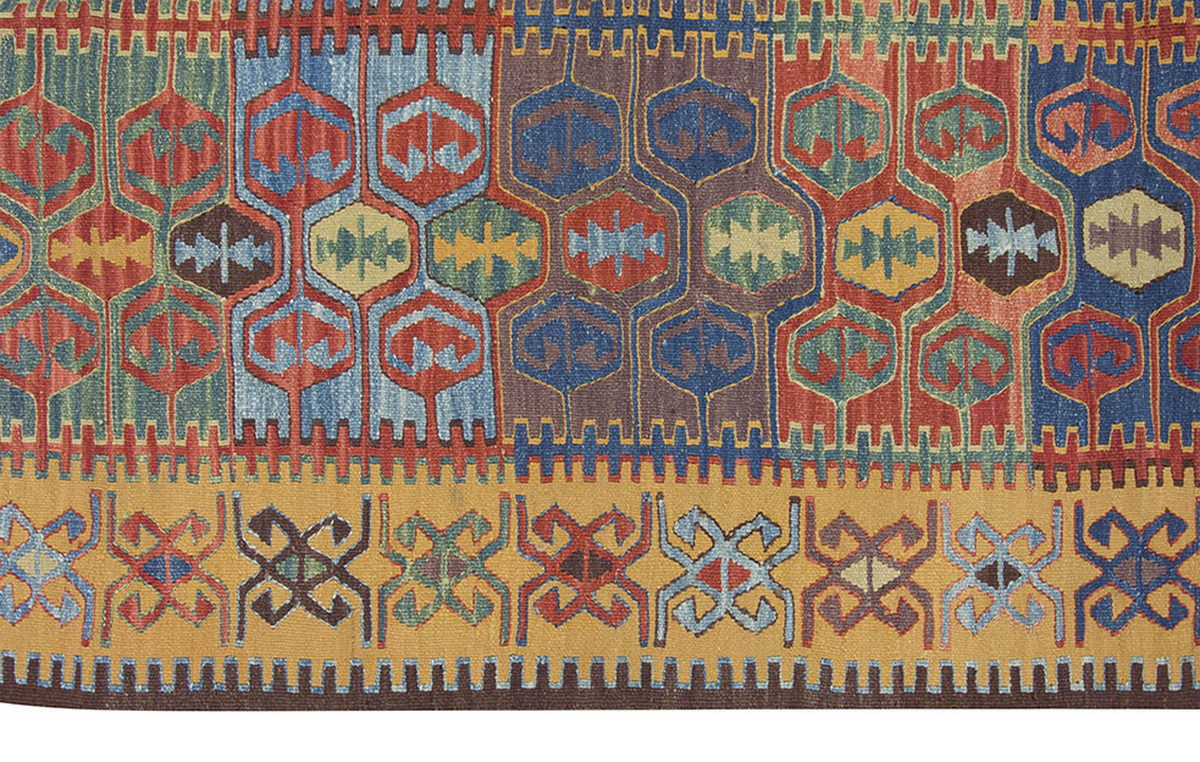 New Handmade Kilim 4' x 6'5 feet 122 x 195 cm