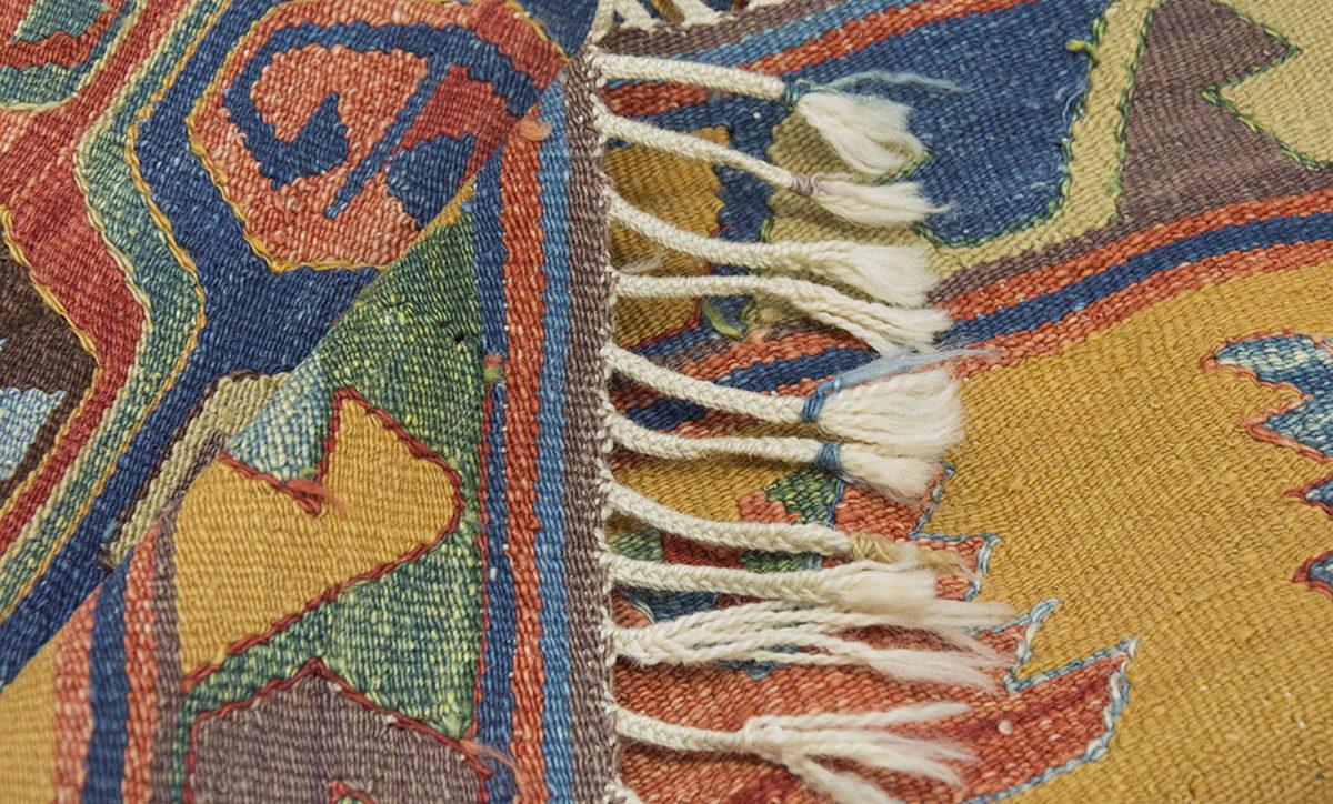 New Handmade Kilim 4' x 6'5 feet 122 x 195 cm