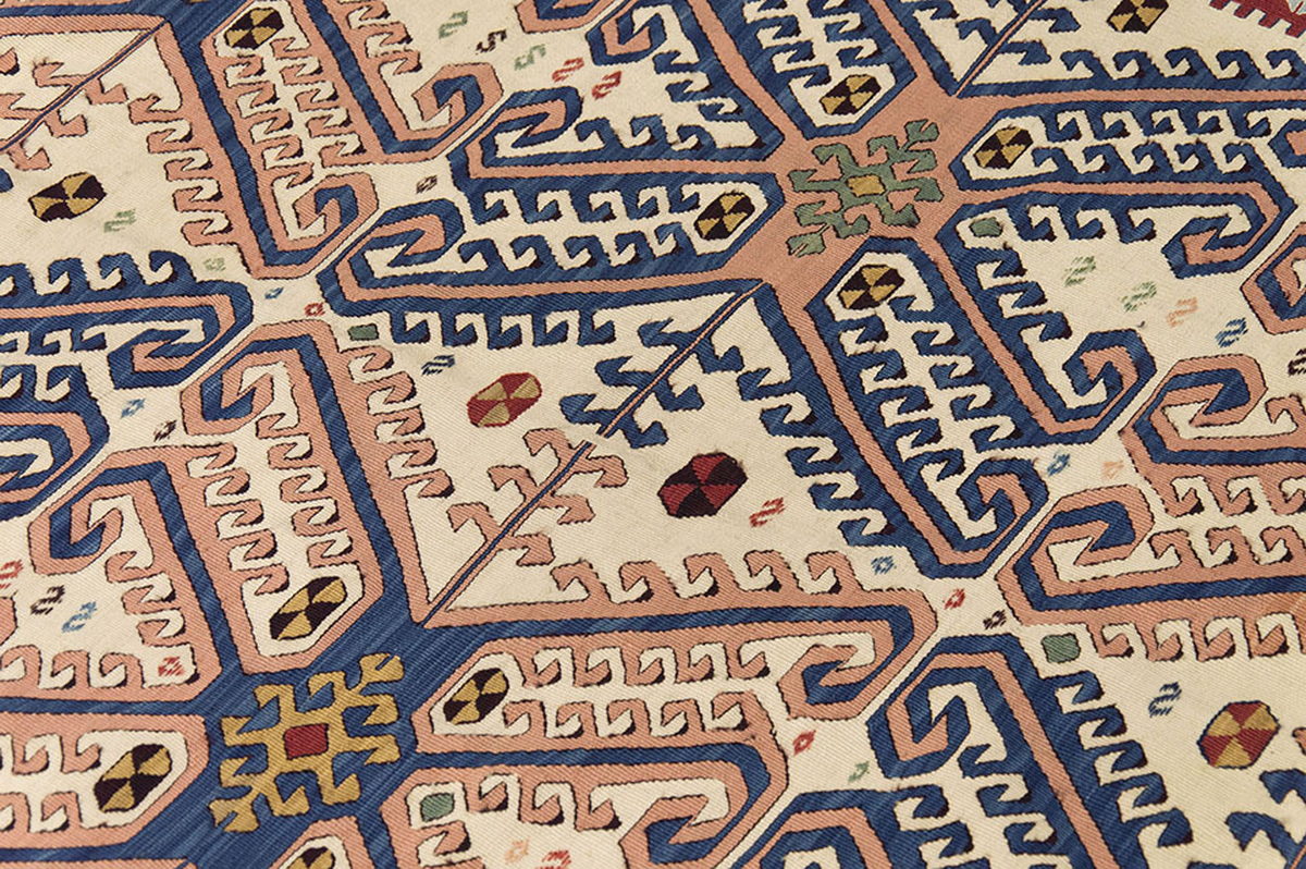 New Handmade Kilim 4'11 x 6'11 feet 150 x 210 cm