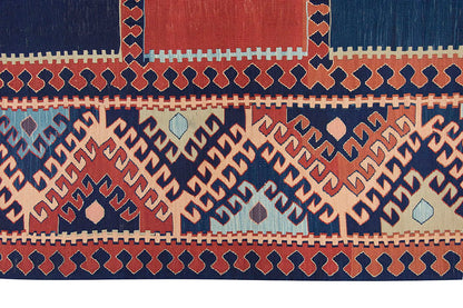 New Handmade Kilim 4'11 x 6'3 feet 150 x 190 cm