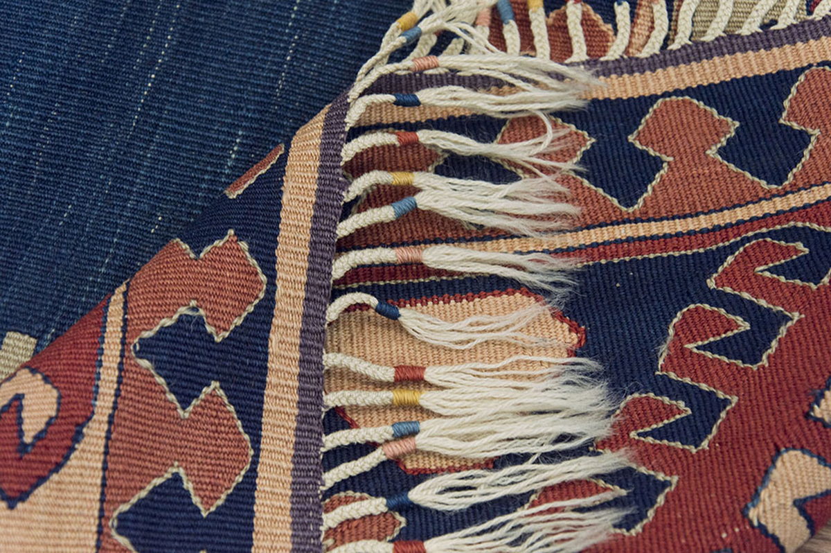 New Handmade Kilim 4'11 x 6'3 feet 150 x 190 cm