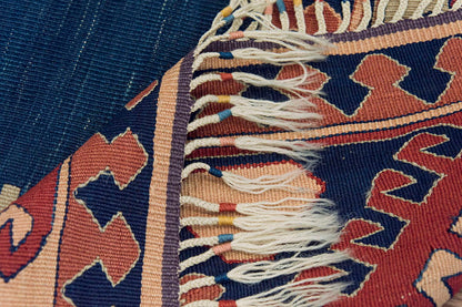 New Handmade Kilim 4'11 x 6'3 feet 150 x 190 cm