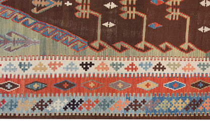 New Handmade Kilim 4'11 x 7'1 feet 150 x 217 cm
