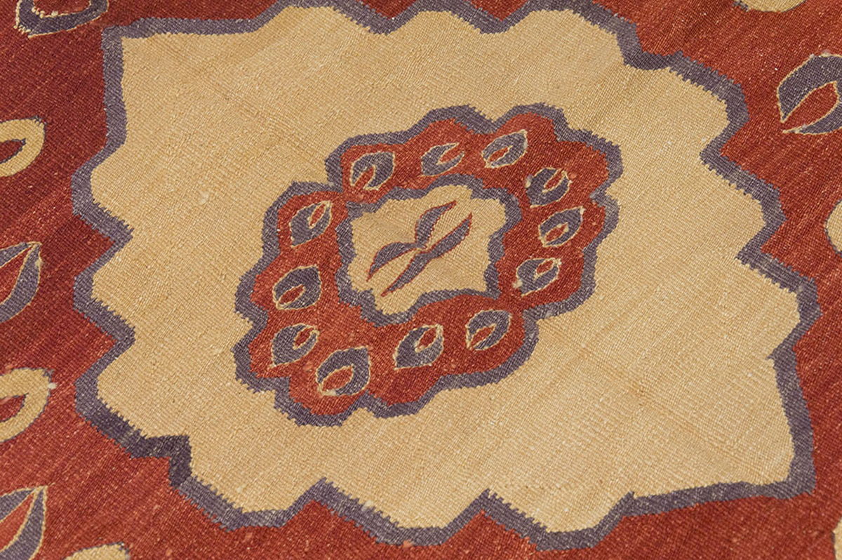 New Handmade Kilim 4'2 x 5'7 feet 128 x 171 cm