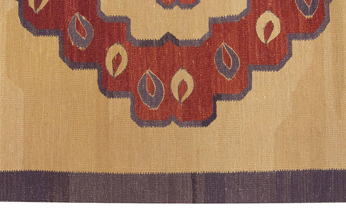 New Handmade Kilim 4'2 x 5'7 feet 128 x 171 cm