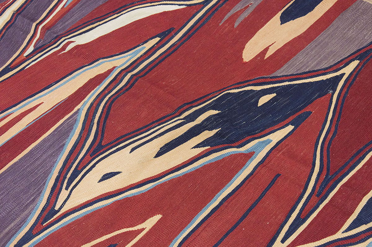 New Handmade Kilim 4'2 x 6'2 feet 127 x 187 cm