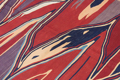 New Handmade Kilim 4'2 x 6'2 feet 127 x 187 cm