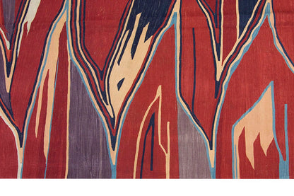 New Handmade Kilim 4'2 x 6'2 feet 127 x 187 cm